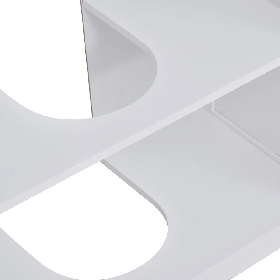 kleankin Meuble salle de bain - meuble sous-vasque - placard 2 portes avec étagère - dim. 60L x 30l x 60H cm - MDF gris blanc