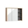 Stellameuble Meuble salle de bain miroir DEVON