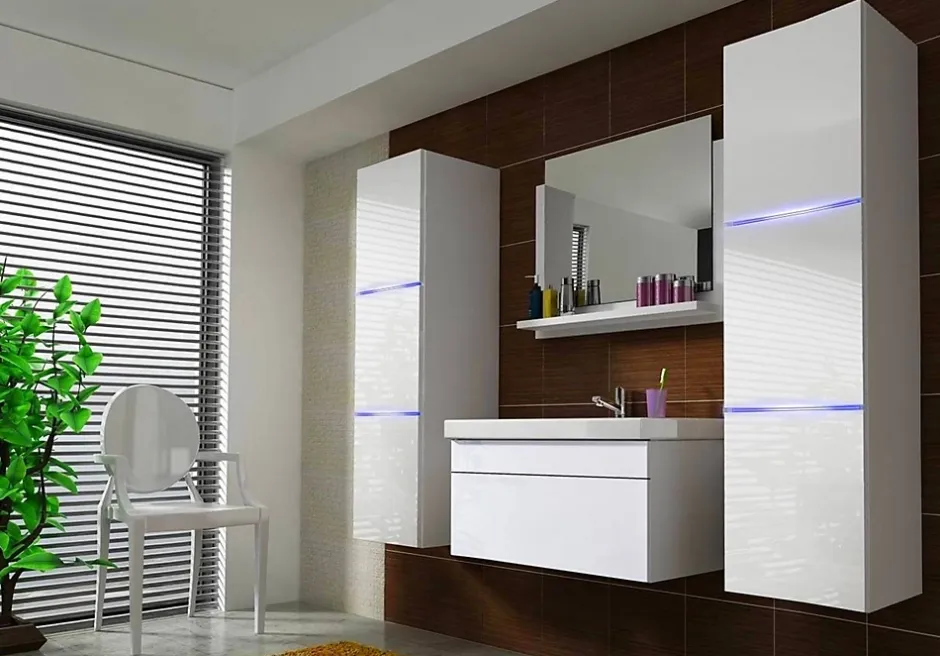 Autres Meuble salle de bain PERRI BLANC