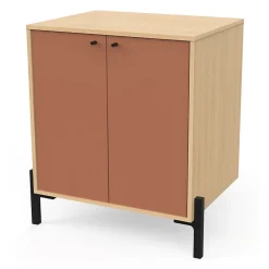 Demeyere Meuble sous lavabo 2 portes abricot Elisa - Abricot