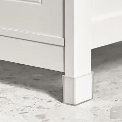 Sobuy Meuble sous lavabo Meuble sous évier Meuble de Salle, FRG128-II-W,