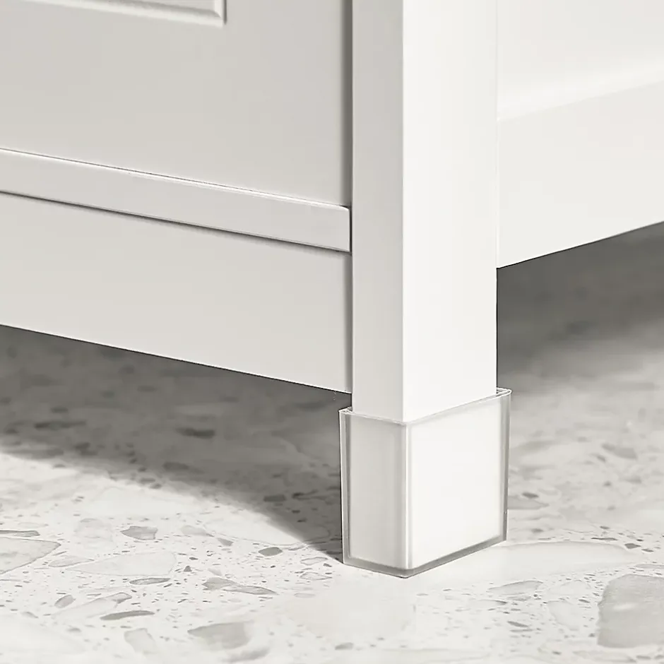 Sobuy Meuble sous lavabo Meuble sous évier Meuble de Salle, FRG128-II-W,