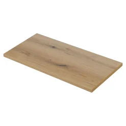 [En.Casa] Meuble sous lavabo NEWPORT 90 x 60 x 40 cm effet chêne en.casa* Meuble Sous Lavabo