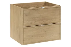 Furnidea Meuble sous lavabo suspendu TERRA CREMONA chêne cremona 60 cm