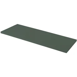GoodHome Meuble sous vasque à poser l.120 cm vert + plan de toilette, Perma