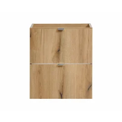 Stellameuble Meuble sous vasque à salle de bain tiroirs NOVA OAK* Meuble Sous-Vasque