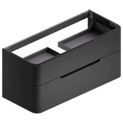 Meuble sous vasque à suspendre Alba noir mat L. 119 x H. 55 x P. 50,5 cm* Meuble Sous-Vasque|Meuble Buanderie