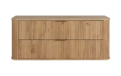Furnidea Meuble sous vasque à suspendre GLAMOUR CHÊNE CRAFT D'OR 120 cm