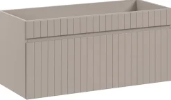 Furnidea Meuble sous vasque à suspendre ICONIC CASHEMIRE 100 cm* Meuble Sous Lavabo