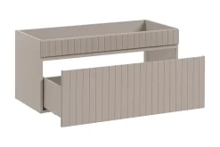 Furnidea Meuble sous vasque à suspendre ICONIC CASHEMIRE 100 cm* Meuble Sous Lavabo