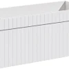 Furnidea Meuble sous vasque à suspendre ICONIC blanc 100 cm