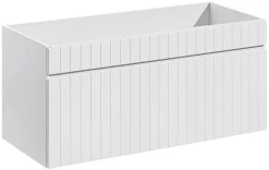Furnidea Meuble sous vasque à suspendre ICONIC blanc 100 cm