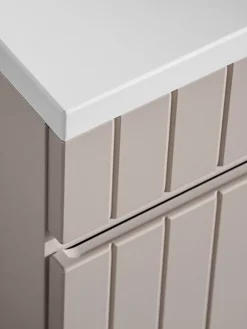Furnidea Meuble sous vasque à suspendre ICONIC CASHEMIRE 60 cm