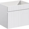 Furnidea Meuble sous vasque à suspendre ICONIC blanc 60 cm
