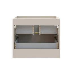 Furnidea Meuble sous vasque à suspendre DALIA CACHEMIRE 60 cm* Meuble Sous Lavabo