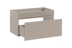 Furnidea Meuble sous vasque à suspendre ICONIC CASHEMIRE 80 cm