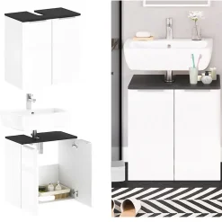 Meuble sous vasque design Samy* Meuble Sous Lavabo