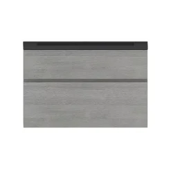Cooke & Lewis Meuble sous vasque effet chêne clair l.90 x H.57 x P.50 cm 2 tiroirs, Calao
