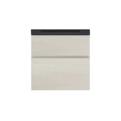 Cooke & Lewis Meuble sous vasque effet chêne l.60 cm 2 tiroirs, Calao