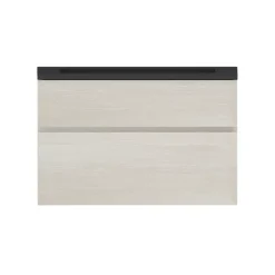 Cooke & Lewis Meuble sous vasque effet chêne l.90 x H.57 x P.50 cm 2 tiroirs, Calao* Meuble Buanderie|Meuble Sous-Vasque