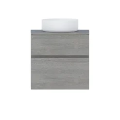 Cooke & Lewis Meuble sous vasque effet chêne clair l.60 cm 2 tiroirs, Calao
