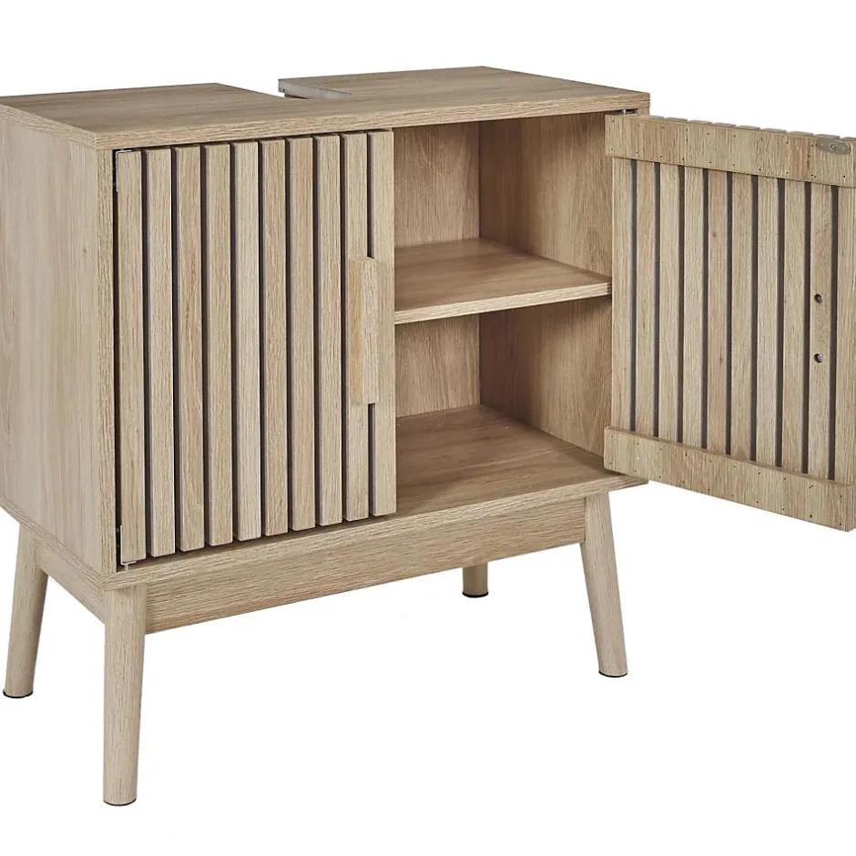 The Home Deco Factory Meuble sous vasque en bois Klaus