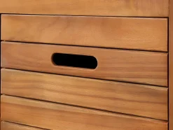 Vente-unique Meuble sous vasque en bois d'acacia - 130 cm - PULUKAN