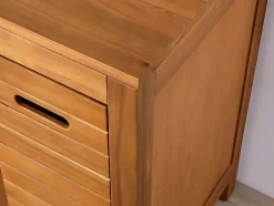 Vente-unique Meuble sous vasque en bois d'acacia - 90 cm - PULUKAN* Meuble Sous-Vasque