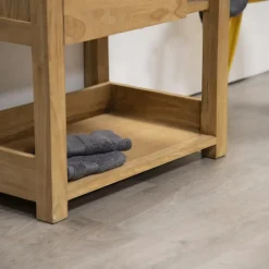 Wanda Collection Meuble sous vasque en teck Cosy 67cm* Meuble Sous-Vasque