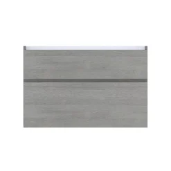 Cooke & Lewis Meuble sous vasque faible profondeur effet chêne clair l.90 cm 2 tiroirs, Calao* Meuble Buanderie|Meuble De Salle De Bains Faible Profondeur