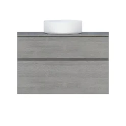 Cooke & Lewis Meuble sous vasque faible profondeur effet chêne clair l.90 cm 2 tiroirs, Calao* Meuble Buanderie|Meuble De Salle De Bains Faible Profondeur