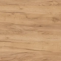 Cosyneo Meuble sous vasque seul, 2 tiroirs et 1 porte, 100cm, vasque déportée droite - roble (bois clair) - ZARZA* Meuble Sous Lavabo