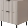 Furnidea Meuble sous vasque sur pieds FLOW cachemire 60 cm* Meuble Sous Lavabo