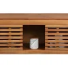 Vente-unique Meuble sous vasque suspendu en bois d'acacia - 90 cm - PENEBEL