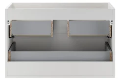 Furnidea Meuble sous vasque suspendu ASTER blanc 80 cm* Meuble Sous Lavabo