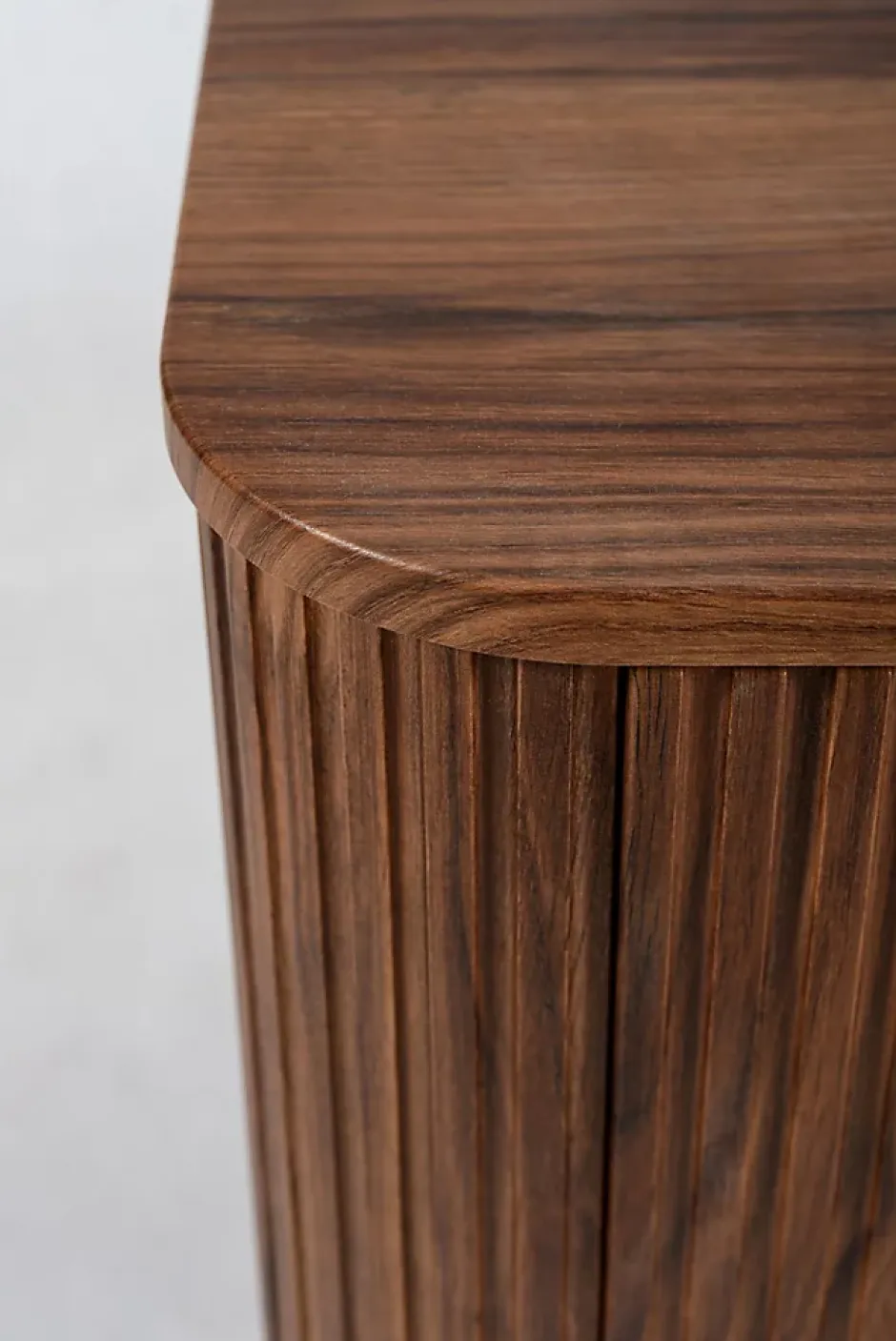 Furnidea Meuble sous-vasque à suspendre GLAMOUR coloris noyer foncé 100 cm