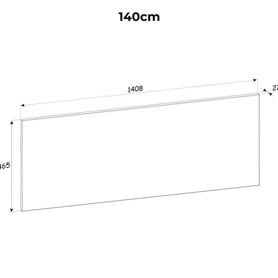 Petits-Meubles Meuble sous-vasque 140cm 2 niches Adriel Blanc