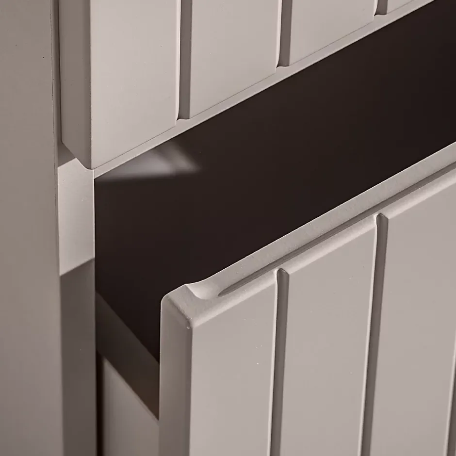 Petits-Meubles Meuble sous-vasque 140cm 2 niches Zelie Cachemire et Bois* Meuble Sous-Vasque