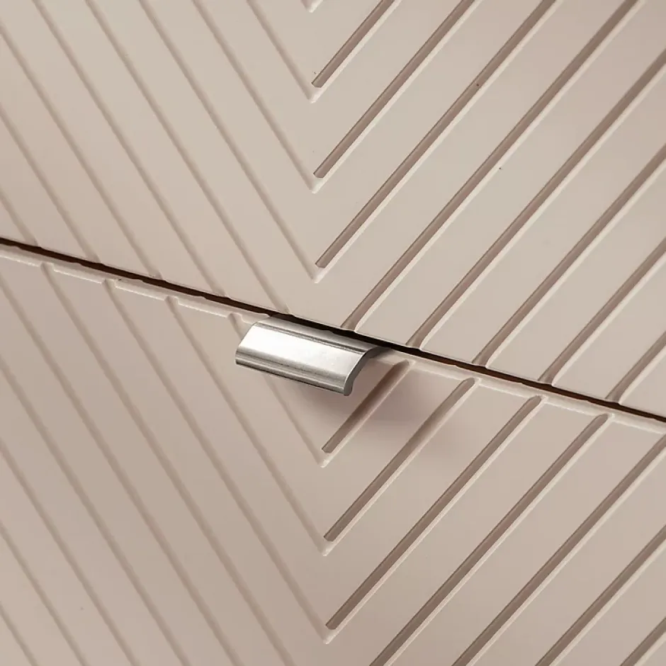 Petits-Meubles Meuble sous-vasque 140cm 4 tiroirs 1 porte Manoa Cachemire et bois* Meuble Sous-Vasque