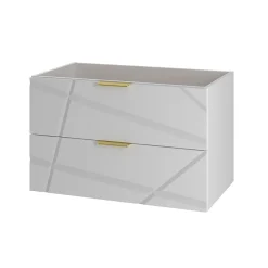 Petits-Meubles Meuble sous-vasque 80cm Aurora Blanc