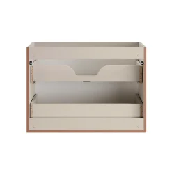 Petits-Meubles Meuble sous-vasque 120cm panier à linge Alba Cachemire
