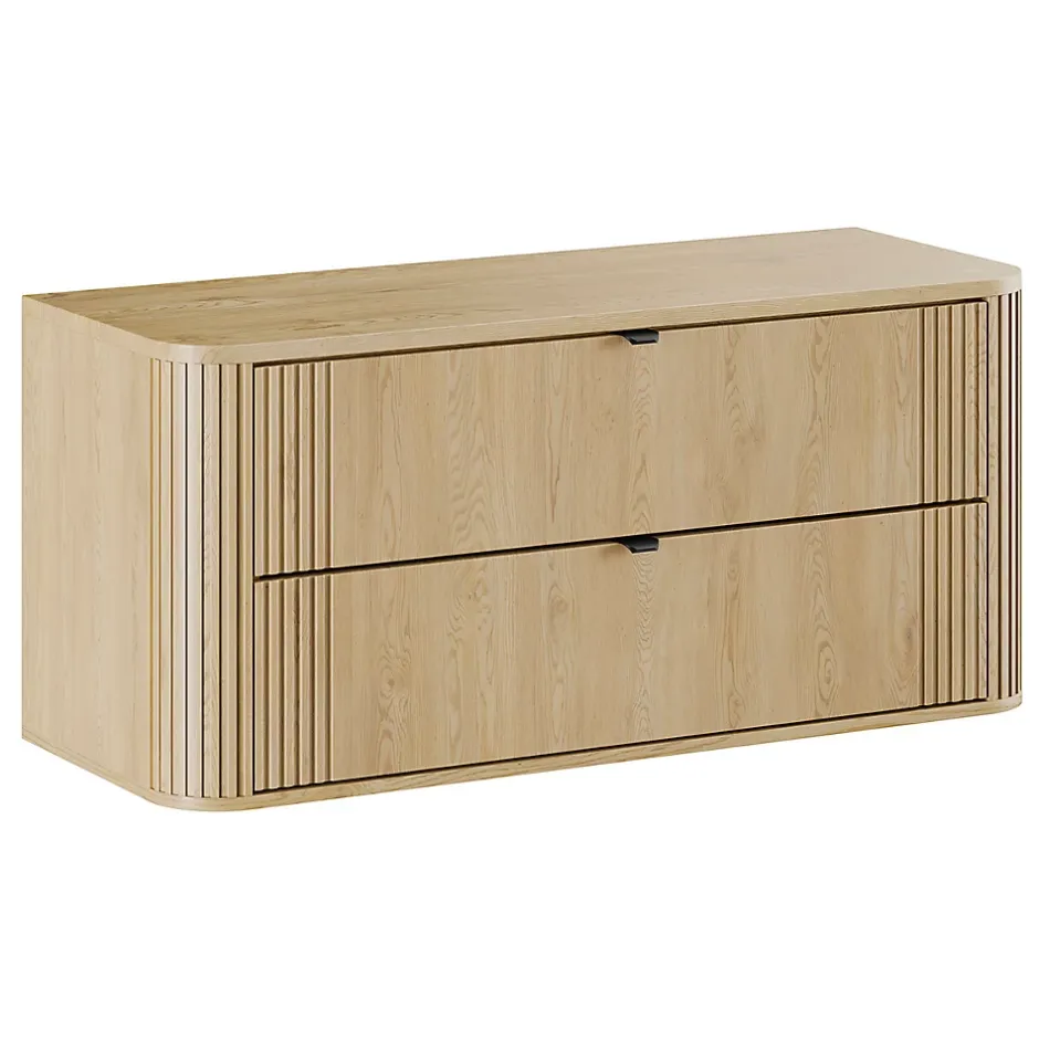 Petits-Meubles Meuble sous-vasque 120cm plan de toilette Mila Bois