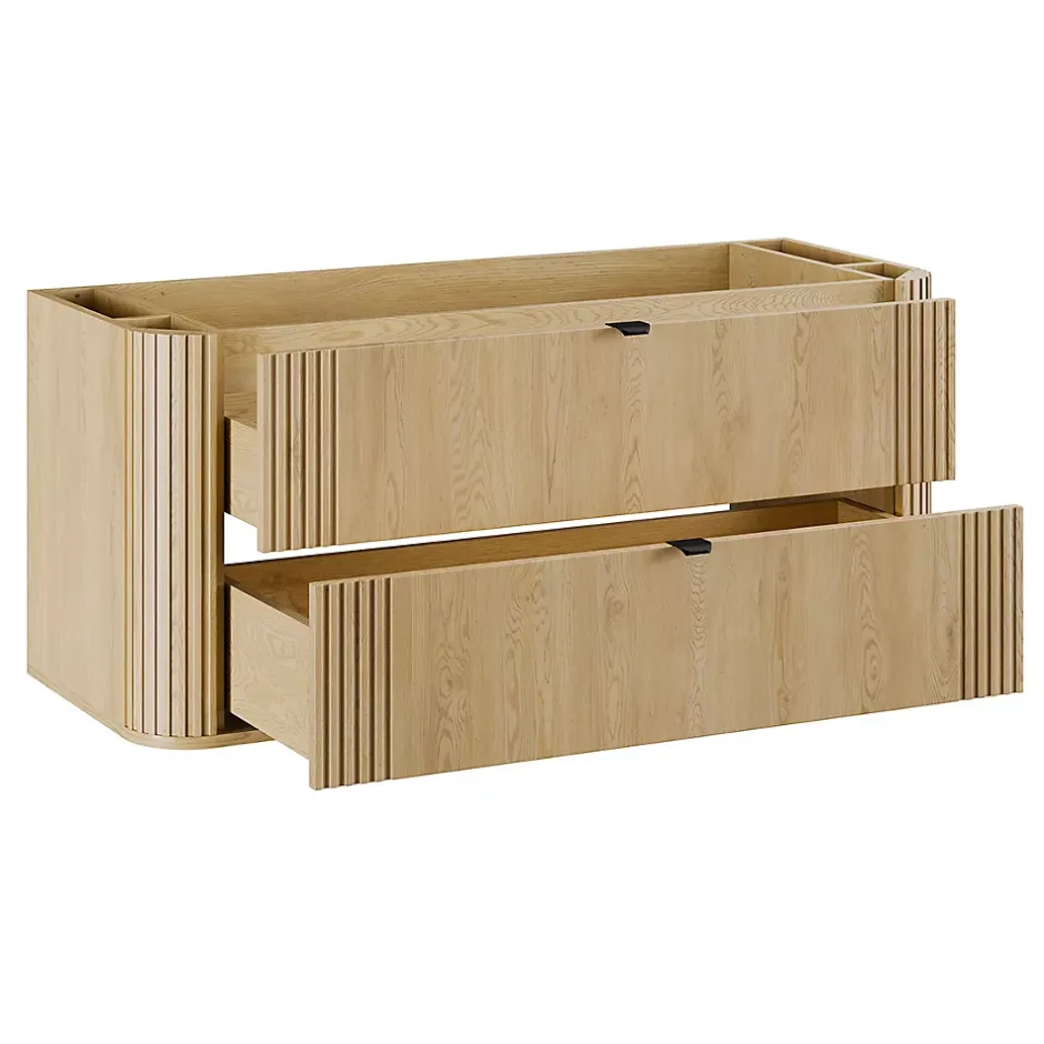Petits-Meubles Meuble sous-vasque 120cm plan de toilette Mila Bois
