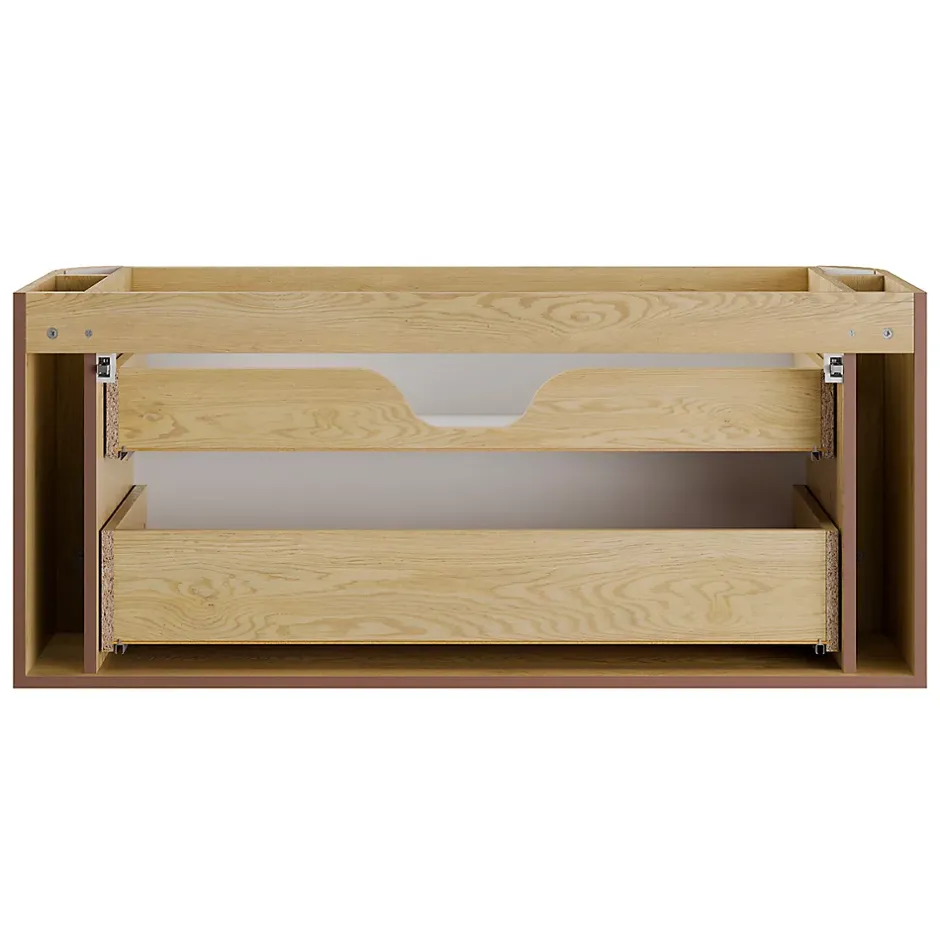 Petits-Meubles Meuble sous-vasque 120cm plan de toilette Mila Bois