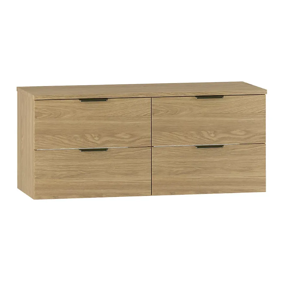 Petits-Meubles Meuble sous-vasque 120cm plan de toilette Astrid Bois