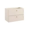 Petits-Meubles Meuble sous-vasque 80cm Sanae Beige sable* Meuble Sous-Vasque