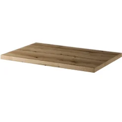 [En.Casa] Meuble sous-vasque NEWPORT avec lavabo 80 x 71 x 40 cm noir / effet chêne en.casa* Meuble Vasque