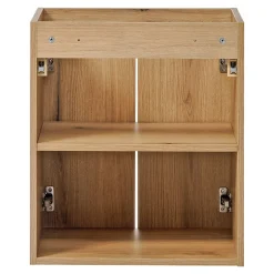 [En.Casa] Meuble sous-vasque NEWPORT 50 x 60 x 40 cm effet chêne noir en.casa* Meuble Sous Lavabo