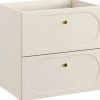 Furnidea Meuble suspendu sous lavabo DONNA SAND beige 60 cm