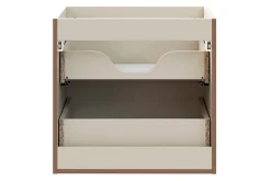 Furnidea Meuble suspendu sous lavabo DONNA SAND beige 60 cm